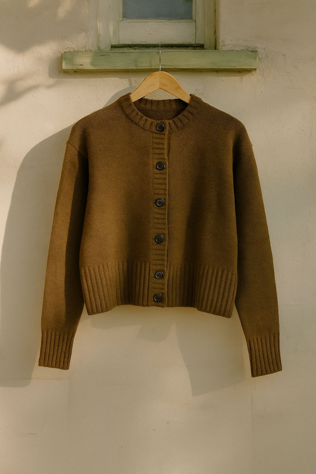 Cardigan "LANA"-Camel