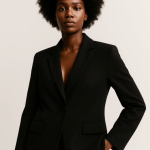 10317B29-2CD4-44B8-A39B-7F908F22E91C Blazer Noir